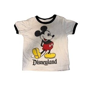 ⭐️ Disney Parks Toddler Mickey Mouse Ringer Tee
